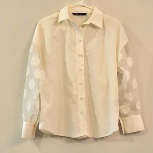 Zara blouse, mint condition, make your best offer today